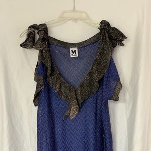 Missoni Blue and Black Tank